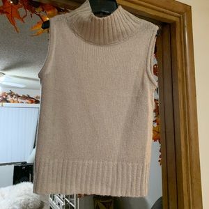 Cropped turtleneck sweater